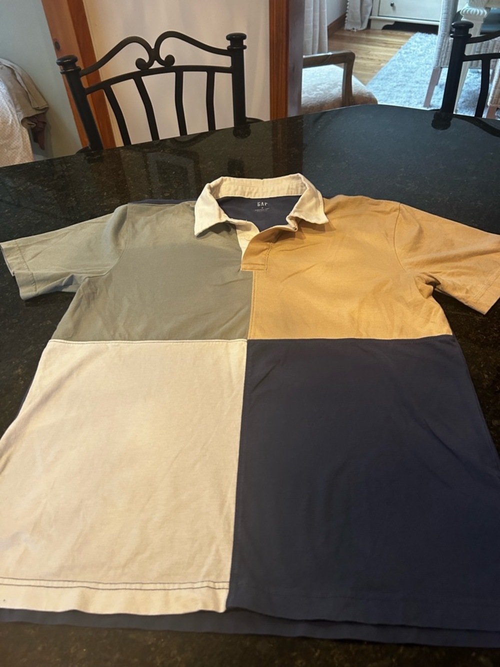 Colorblock Short-Sleeve Polo Shirt - Multicolor
By Gap